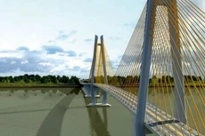 Phối cảnh cầu Mỹ Thuận 2 