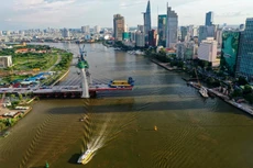 Công trường thi công cầu Thủ Thiêm 2. Ảnh chỉ mang tính minh họa. Nguồn Internet