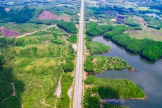 Các dự án này đều nằm quanh hai trục giao thông lớn là đường Hoàng Văn Thái nối dài và đường tránh Nam Hải Vân - Túy Loan. Ảnh Internet