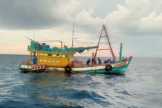 Chiếc tàu mà ông Đồng trúng đấu giá nhưng không được bàn giao.