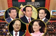 Chân dung Bí thư và 4 Phó Bí thư Thành ủy TP HCM