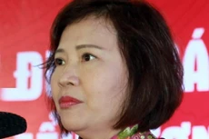Bà Hồ Thị Kim Thoa. (Ảnh: TTXVN)