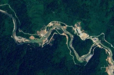 Thuỷ điện Rào Trăng 3 (ảnh: Google map)