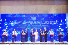 Nghi lễ bấm nút Động thổ Dự án Tổ hợp Khách sạn BRG Danang Golf Resort