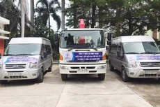 3 nhóm công tác của EVNSPC thuộc 3 công ty điện lực tỉnh là Ninh Thuận, Bình Thuận và Lâm Đồng hỗ trợ EVNCPC khắc phục các sự cố điện do bão số 9