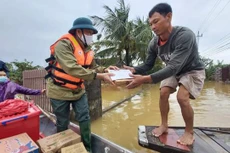 Hoạt động cứu trợ người dân ở Quảng Bình 