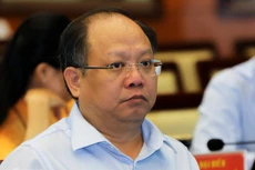 Ông Tất Thành Cang tại kỳ họp HĐND TP HCM ngày 9/12/2019