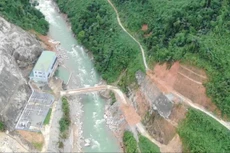 Thừa Thiên Huế: Toàn cảnh hiện trường sạt lở ở Rào Trăng 3 nhìn từ flycam
