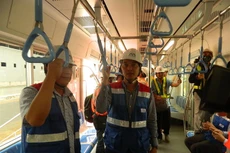 Đoàn tàu đầu tiên tuyến metro Bến Thành – Suối Tiên đã được TPHCM nhập về Depot Long Bình sẵn sàng chạy thử nghiệm