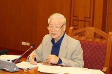 Tổng Bí thư, Chủ tịch Nước Nguyễn Phú Trọng, Trưởng Ban Chỉ đạo Trung ương về phòng, chống tham nhũng. Ảnh TTXVN