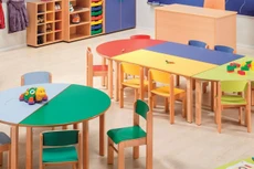 Gói thầu Mua sắm bàn ghế học sinh do Trường Mầm non Kim Đồng, Quận 8, TP.HCM làm chủ đầu tư. Ảnh minh họa: Nhã Chi