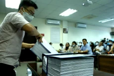 Một số gói thầu đấu thầu không qua mạng vẫn tiếp tục triển khai do đã được phê duyệt tại kế hoạch lựa chọn nhà thầu bất chấp tình trạng giãn cách xã hội tại địa phương. Ảnh minh họa: Lê Tiên