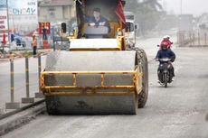 Dự án Cải tạo, nâng cấp Quốc lộ 10, đoạn từ cầu Đá Bạc đến cầu Kiền là mắt xích quan trọng kết nối Quảng Ninh - Hải Phòng - Hà Nội. Ảnh: Tiên Giang