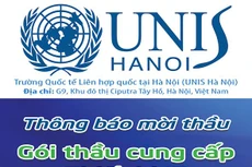 THÔNG BÁO MỜI THẦU