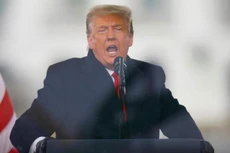 Tổng thống Mỹ Donald Trump phát biểu trước người ủng hộ ở Washington DC ngày 6/1 - Ảnh: Reuters.