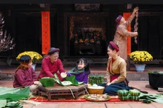 Tết Nguyên đán mang ý nghĩa đặc biệt sâu xa với con người, vạn vật, thắt chặt tình yêu thương, đoàn tụ gia đình, họ hàng, xóm làng. Ảnh: Lê Huy