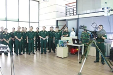 TECAPRO giới thiệu các hệ thống mô phỏng do Công ty nghiên cứu và chế tạo với Lãnh đạo Bộ Quốc Phòng