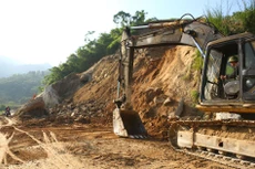 Công ty CP Xây dựng và Thương mại 299 từng thực hiện nhiều công trình lớn ở khu vực Tây Bắc. Ảnh minh họa: Hồng Thái