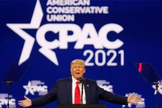 Ông Trump phát biểu tại sự kiện CPAC ở Florida, ngày 28/2 - Ảnh: Reuters.