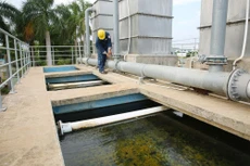 Gói thầu KA-PW-07 Hệ thống thu gom nước thải (gồm trạm bơm trên tuyến và đấu nối hộ gia đình) thuộc Dự án Phát triển tổng hợp các đô thị động lực - Tiểu dự án Đô thị Kỳ Anh. Ảnh minh họa: Tiên Giang