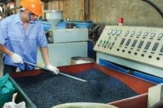 Giá dầu tăng khiến giá nguyên liệu nhựa trong nửa đầu năm 2021 dự báo duy trì ở mức cao hơn từ 15 - 24% so với cùng kỳ năm 2020. Ảnh: Duy Triển