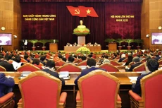 Toàn cảnh khai mạc Hội nghị lần thứ 2 Ban Chấp hành Trung ương Đảng khóa XIII. Ảnh: Quý Bắc