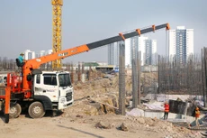 Khó khăn đối với nhà thầu xây dựng thực hiện các dự án đầu tư tư nhân khi giá vật liệu tăng cao vẫn chưa được tháo gỡ. Ảnh: Tiên Giang