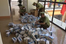 Tịch thu trên 12.000 khẩu trang không rõ nguồn gốc tại Sơn La