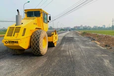 Trong vòng 5 năm qua, Công ty TNHH Xây dựng Thuận Đức được công bố trúng 50 gói thầu xây lắp trên địa bàn tỉnh Bình Định. Ảnh: Song Lê