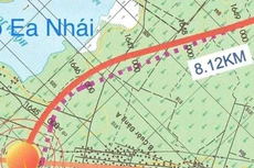 Gói thầu số 03 của Dự án Đầu tư xây dựng đường Hồ Chí Minh đoạn tránh phía Đông TP. Buôn Ma Thuột, tỉnh Đắk Lắk có giá hơn 500 tỷ đồng. Ảnh: Xuân Dũng