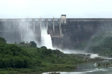 Trong tổng lượng điện sản xuất và nhập khẩu quý I/2021, nguồn huy động từ thủy điện chiếm 23,24%, đạt 13,86 tỷ kWh, tăng 55,4% so với quý I/2020. Ảnh: Lê Tiên