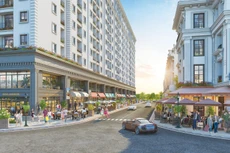Shophouse Hausman kết hợp với dãy shophouse Cler tạo nên tâm điểm ẩm thực hấp dẫn tại FLC Premier Parc