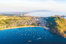 Dự án Khu du lịch Eo Vượt 1 và Dự án Khu du lịch Eo Vượt 2 được thực hiện tại thôn Hải Bắc, xã Nhơn Hải, TP. Quy Nhơn. Ảnh: Chấn Sơn