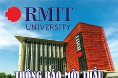 Đại học RMIT Việt Nam thông báo mời thầu Gói thầu Dịch vụ tư vấn đấu thầu, tư vấn thiết kế và quản lý xây dựng