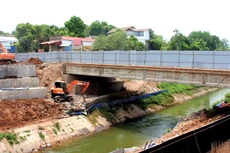 Dự án Phát triển tổng hợp đô thị động lực - TP. Thái Nguyên có tổng mức đầu tư 100 triệu USD, theo kế hoạch sẽ hoàn thành cuối năm 2023. Ảnh: Kim Oanh