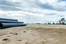 KCN Tân Kiều đã thi công san lấp mặt bằng đạt trên 30% tổng khối lượng