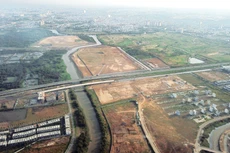 TP.HCM chuẩn bị đấu giá quyền sử dụng nhiều khu đất, trong đó có 18 lô đất (17,8 ha) tại Khu đô thị mới Thủ Thiêm. Ảnh: Lê Tiên