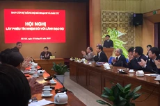 Theo kết quả lấy phiếu tín nhiệm, Bộ trưởng Nguyễn Chí Dũng đạt 100% số phiếu tín nhiệm cao