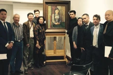 Tác phẩm "Chân dung thiếu nữ" do Họa sĩ Nguyễn Trọng Kiệm vẽ năm 1962 được đấu giá thành công với mức giá 16.000 USD