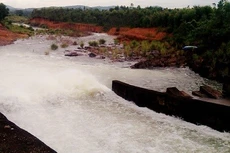 34 hồ chứa thủy điện xả lũ qua tràn