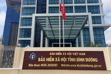 Gói thầu Cung cấp, lắp đặt kệ sắt đựng hồ sơ thuộc Dự án Trang bị nội thất trụ sở BHXH Bình Dương. Ảnh: Uông Lợi