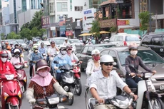 TP.HCM đã bố trí được 11.600 tỷ đồng giảm ùn tắc giao thông hai năm 2016 – 2017. Ảnh: Lê Tiên