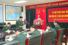 Đây là lần đầu tiên một đơn vị của Bộ Quốc phòng thực hiện đấu thầu qua mạng. Ảnh: Trường Sinh