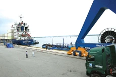 14 doanh nghiệp kinh doanh cảng biển đang được niêm yết hoặc đăng ký giao dịch trên thị trường chứng khoán đều có biên lợi nhuận gộp 6 tháng đầu năm 2017 giảm. Ảnh: Lê Tiên