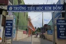 Công ty Thái Sơn đã thực hiện thanh toán cho Công ty Huỳnh Văn Nô số tiền hơn 4,3 tỷ đồng, trong khi hợp đồng xây Trường Tiểu học Kim Đồng chỉ còn lại hơn 3,7 tỷ đồng. Ảnh: Văn Huyền