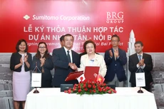 Lễ ký kết thỏa thuận hợp tác dự án Nhật Tân - Nội Bài giữa Tập đoàn BRG và Sumitomo