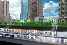 Toàn hệ thống ngầm 2,6 km của metro Bến Thành - Suối Tiên