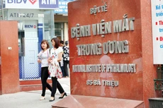 7 gói thầu lớn do Bệnh viện Mắt Trung ương mời thầu có tổng giá trị trúng thầu hơn 383,6 tỷ đồng. Ảnh: Lê Tiên