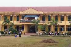 7 lô thầu xây dựng 7 trường THCS tại tỉnh Sơn La thuộc 2 gói thầu (số 01 và số 02) của Dự án Giáo dục THCS khu vực khó khăn nhất, giai đoạn 2. Ảnh: Lê Tiên