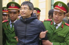 Giang Kim Đạt tại phiên tòa sơ thẩm.